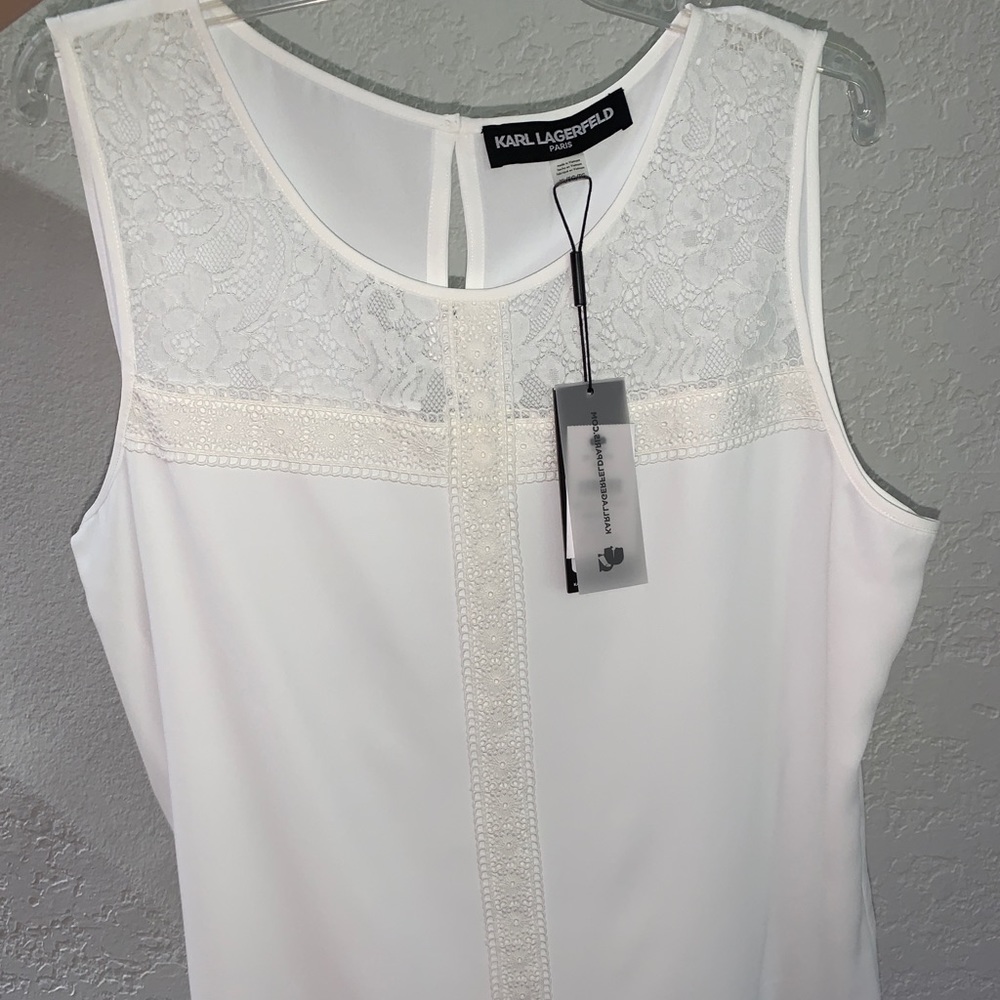Karl Langerfeld White Blouse